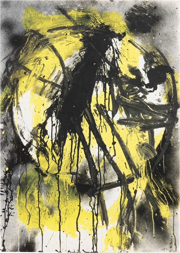 Emilio Vedova : Nel tempo  (1999)  - Serigrafia a colori, es. 3/50 - Auction Modern and Contemporary Art - I - Casa d'aste Farsettiarte