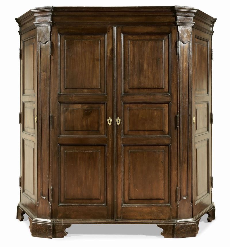 Grande Armadio in Legno di Noce