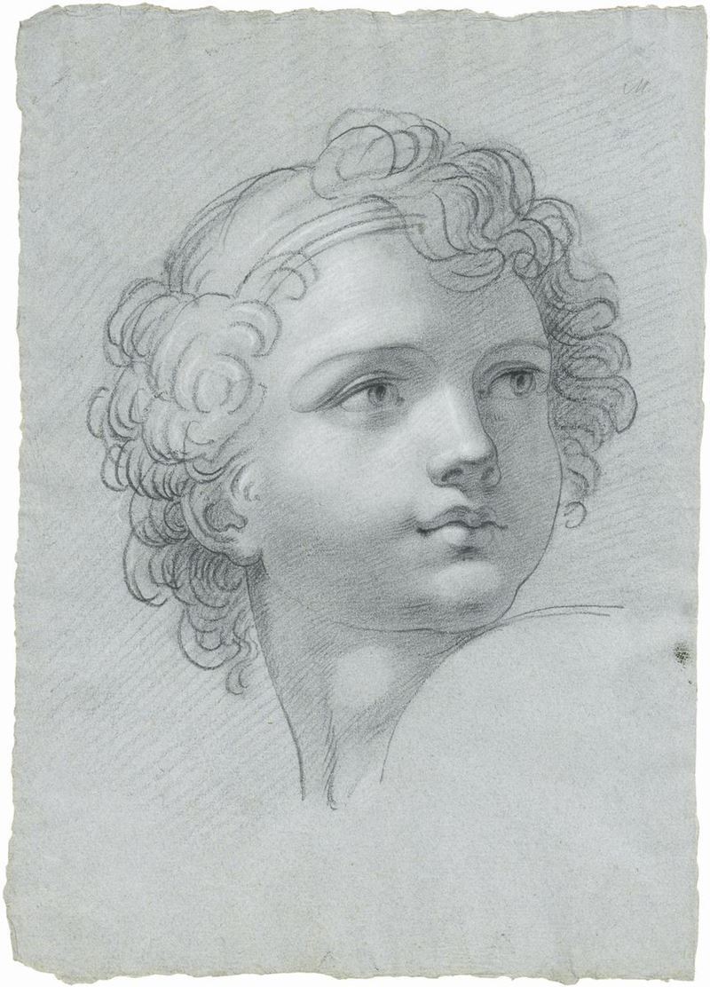 Ignoto del XIX Secolo - Studio di Testa