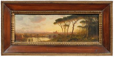 Paesaggio al Tramonto