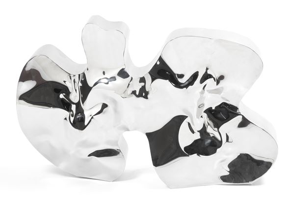 Helidon Xhixha : Sinergia di luce  (2014)  - Scultura in acciaio inox lucidato a specchio - Auction Modern and Contemporary Art - I - Casa d'aste Farsettiarte