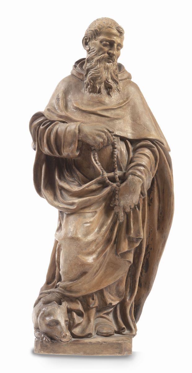 Scuola Bolognese del XVII Secolo - Sant'antonio Abate