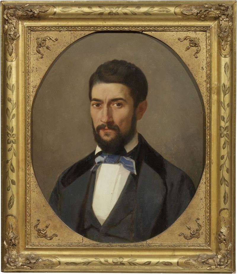 Ignoto del XIX Secolo - Ritratto Maschile