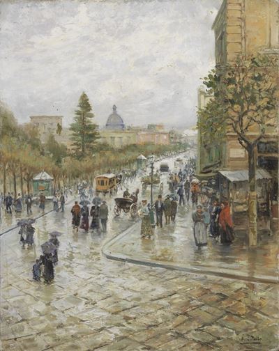 Via Forìa a Napoli