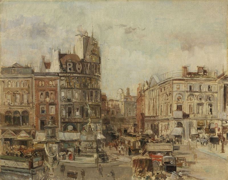Eugenio Scorzelli - Piccadilly Circus, Londra