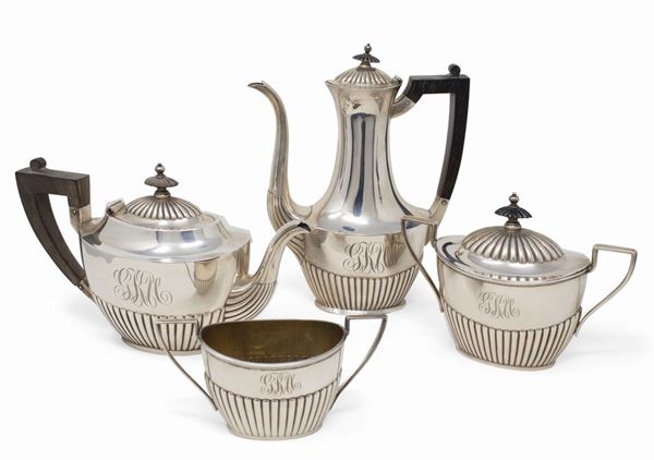 Gorham servizio da tè e caffè in argento