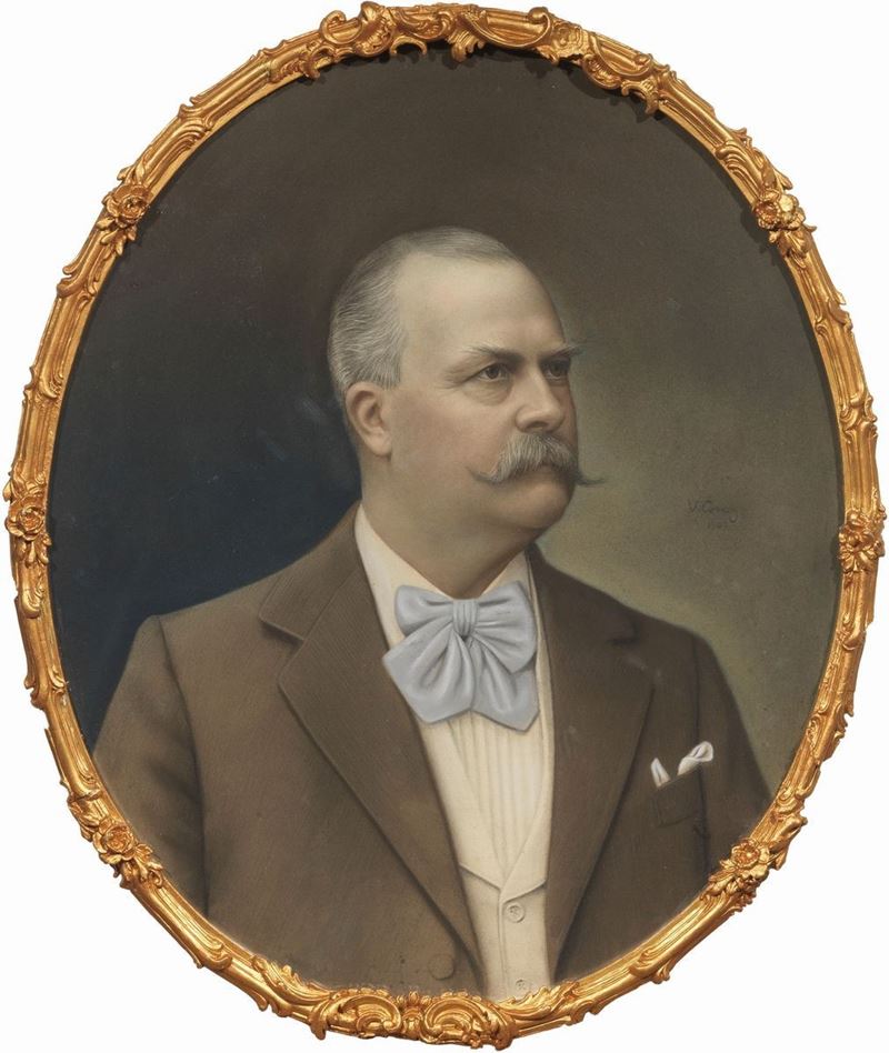 Vittorio Corcos - Ritratto Virile