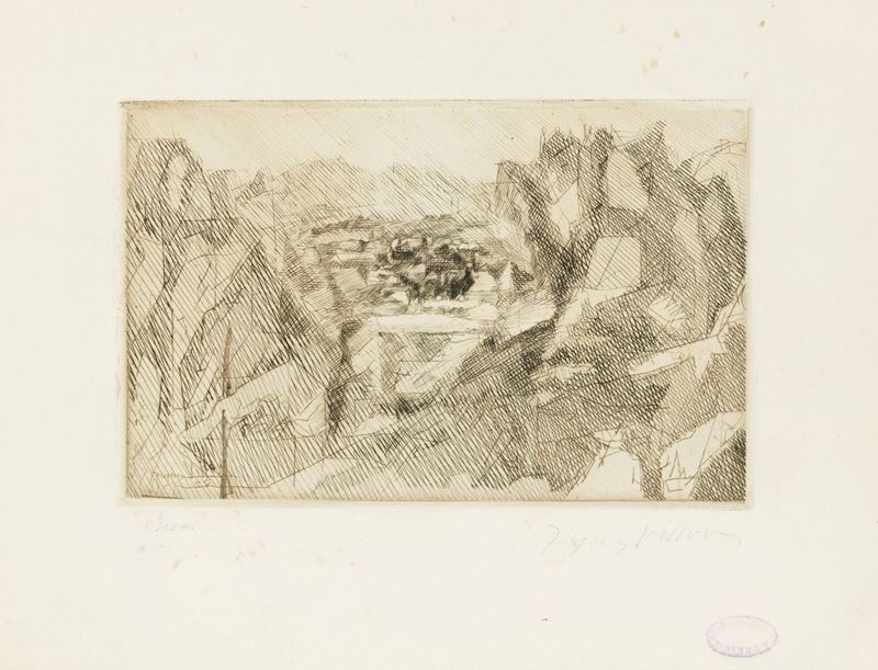 Jacques Villon - Paesaggio