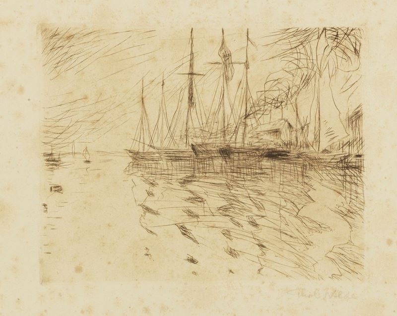 Emil Nolde - Schiffe (navi)