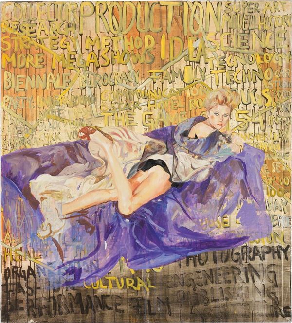 Dormice : Il citazionista  (2004)  - Olio su tela - Auction Modern and Contemporary Art - I - Casa d'aste Farsettiarte