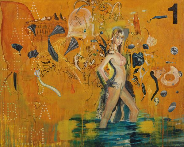 Dormice : Flood 1  (2002)  - Olio su tela - Asta Dipinti, Disegni, Sculture e Grafica - Casa d'aste Farsettiarte