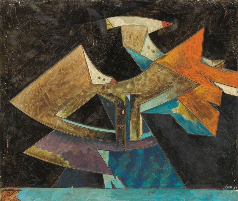 Gianni Dova - Scultura All'aria Aperta