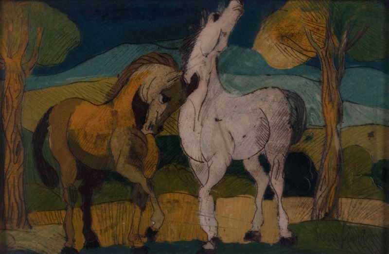 Giuseppe Serafini - «cavalli» e «gli Arlecchini»