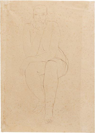 Nudo Seduto