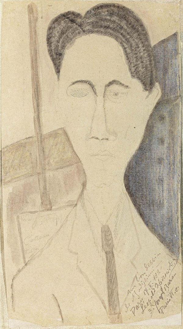 Amedeo Modigliani - Jean Cocteau