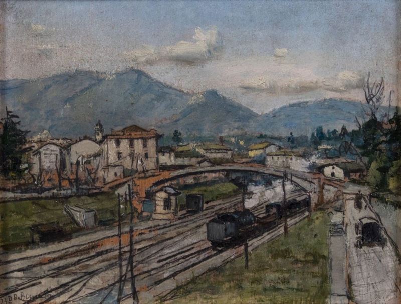 Domenico De Bernardi - Varese, la Ferrovia