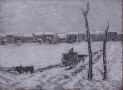 Inverno nella Periferia Milanese