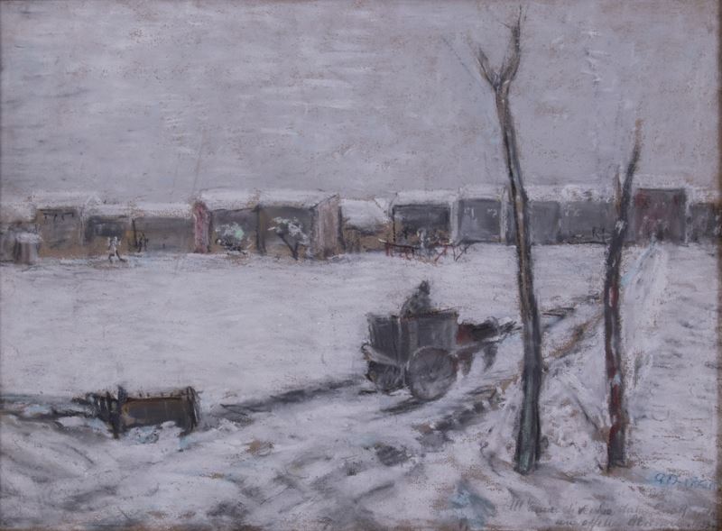 Angelo del Bon - Inverno nella Periferia Milanese