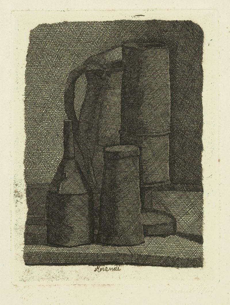 Natura morta con quattro oggetti