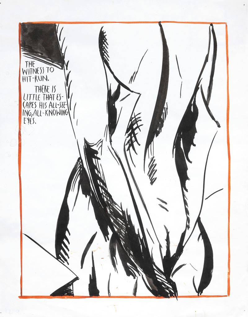 Raymond Pettibon - Witness To Hit-run