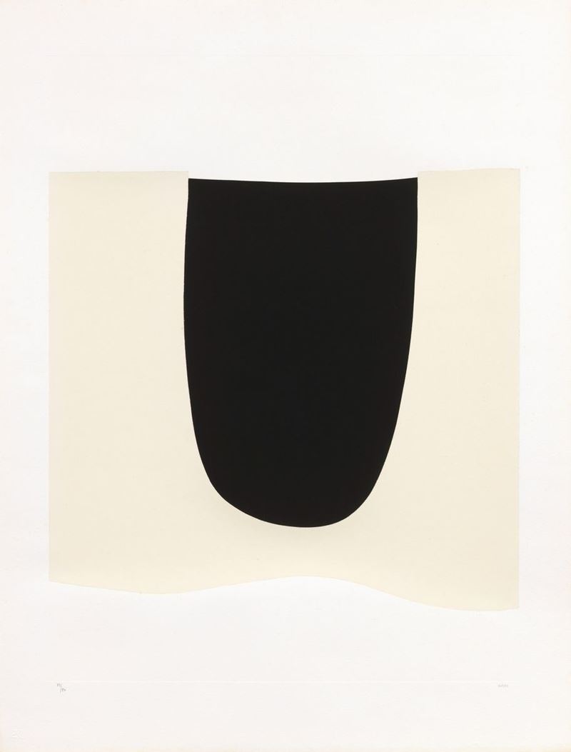 Alberto Burri - Bianchi e Neri I-D