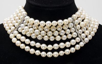Collana Girocollo di Perle