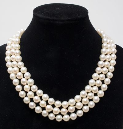 Collana Girocollo di Perle