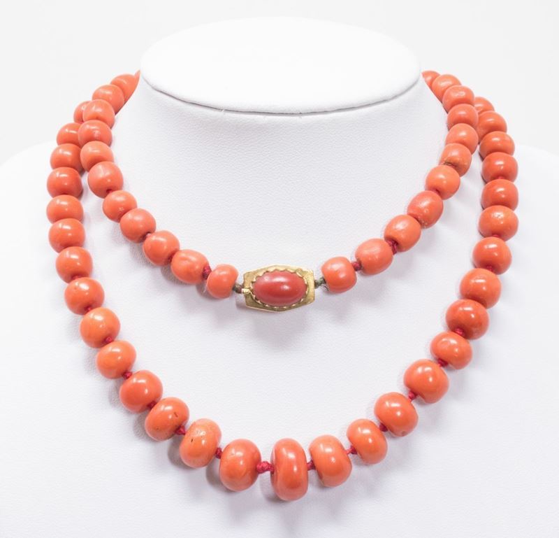 Collana in Corallo