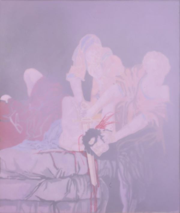 Francesco Sena : Artemisia  (2003)  - Cera su tavola - Asta PARADE V - Arte Contemporanea - Casa d'aste Farsettiarte