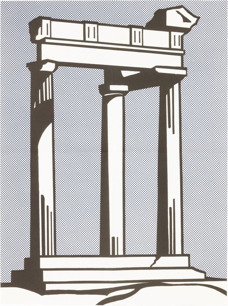Roy Lichtenstein - Temple (mailer)