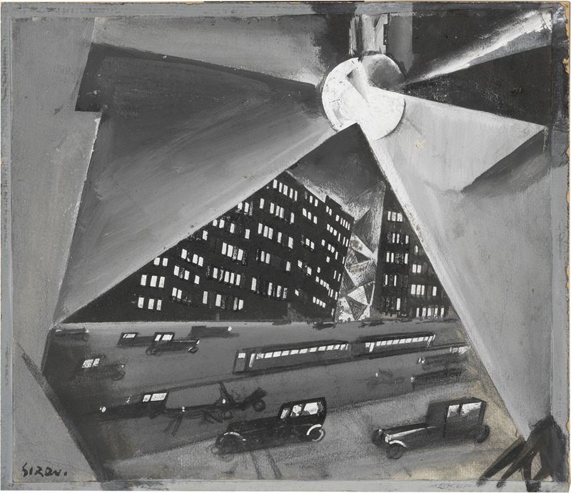 Mario Sironi - Paesaggio Urbano