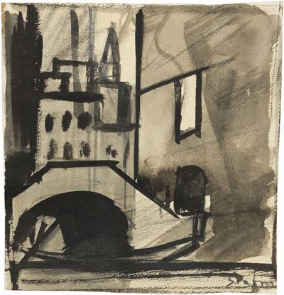 Paesaggio con Ponte