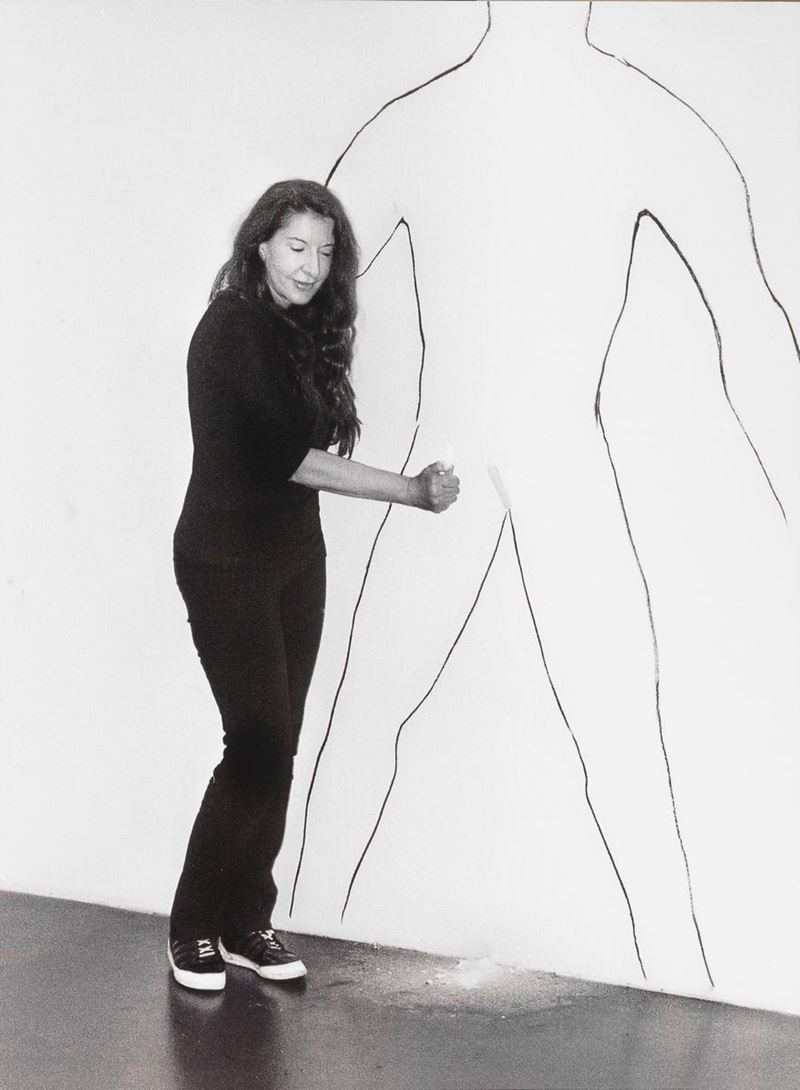 Carlo Palli - Marina Abramovic in Performance, Prato, Museo Pecci