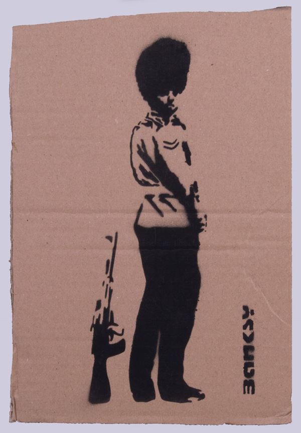 Banksy - Pissing Royal Guardsman