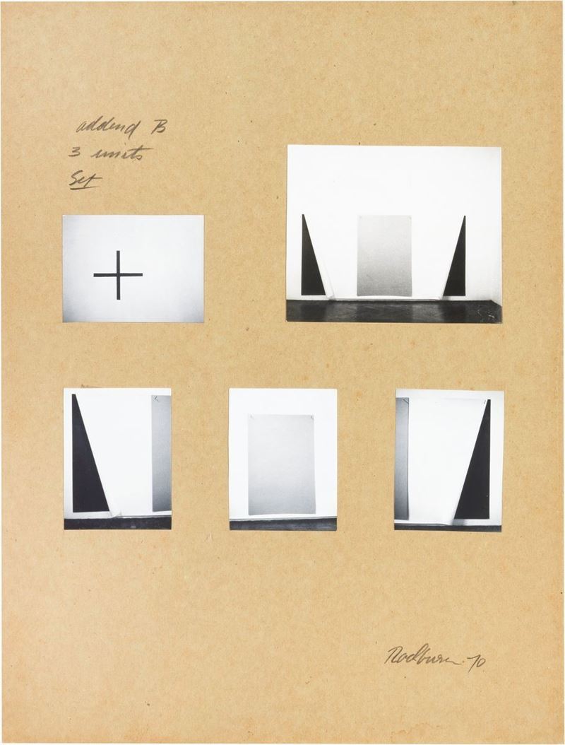 Dorothea Rockburne - Addend B 3 Units Set