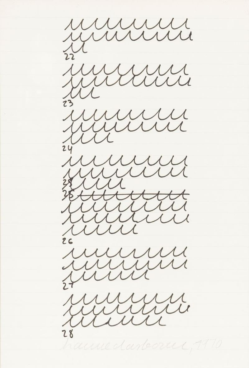 Hanne Darboven - Senza Titolo