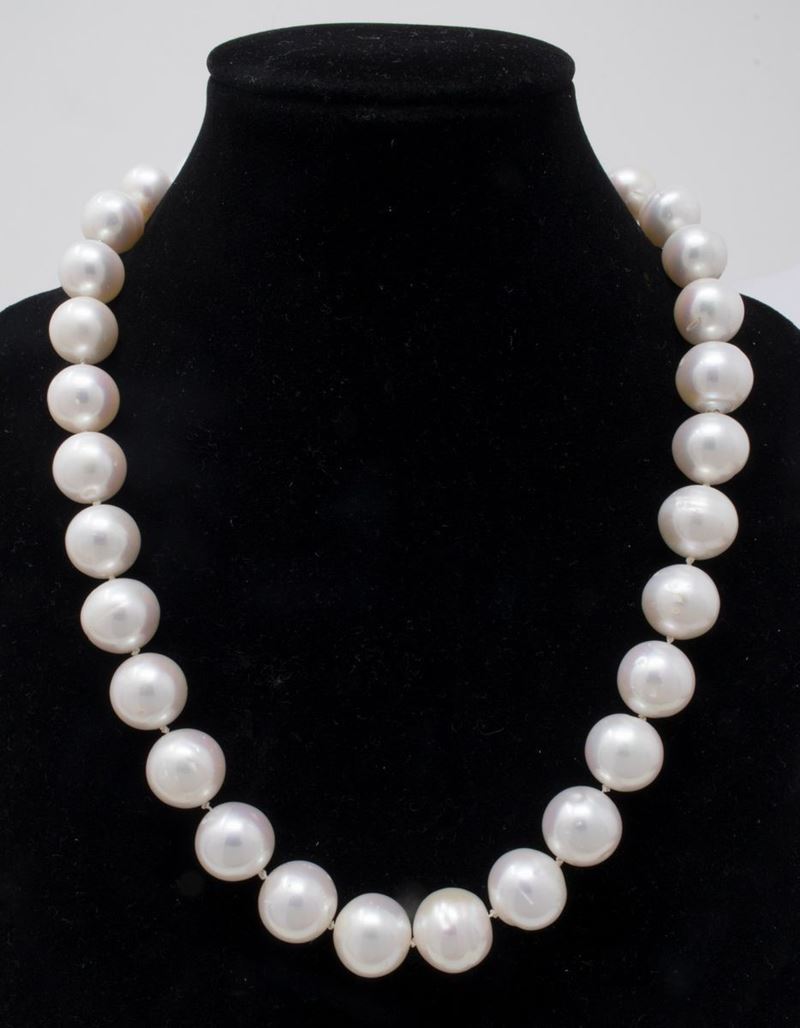 Collana Girocollo di Perle