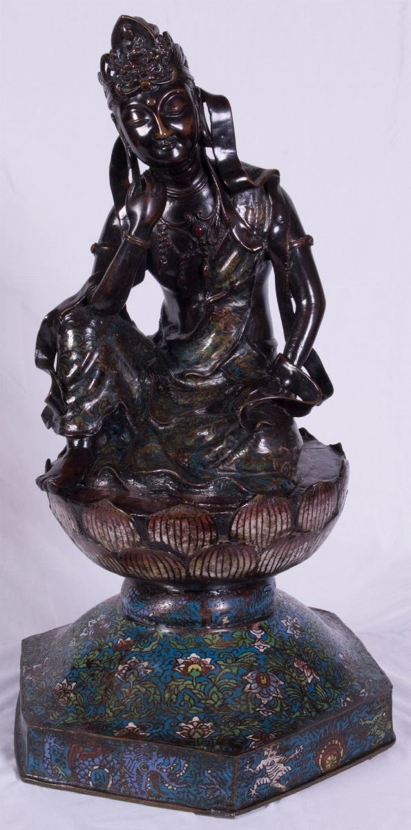 Scultura in Metallo Brunito