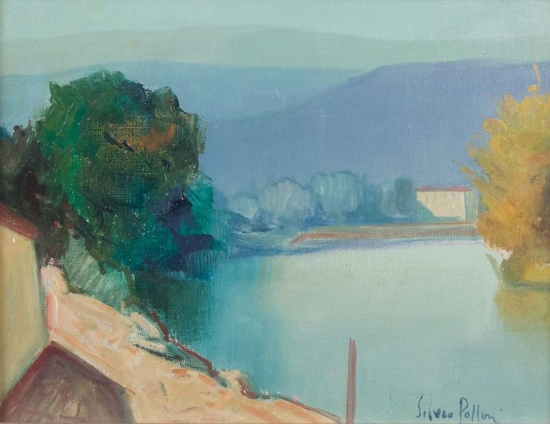 Silvio Polloni - Veduta Dell'arno