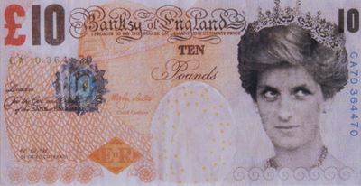 DI-faced Tenners (banksy Of England)