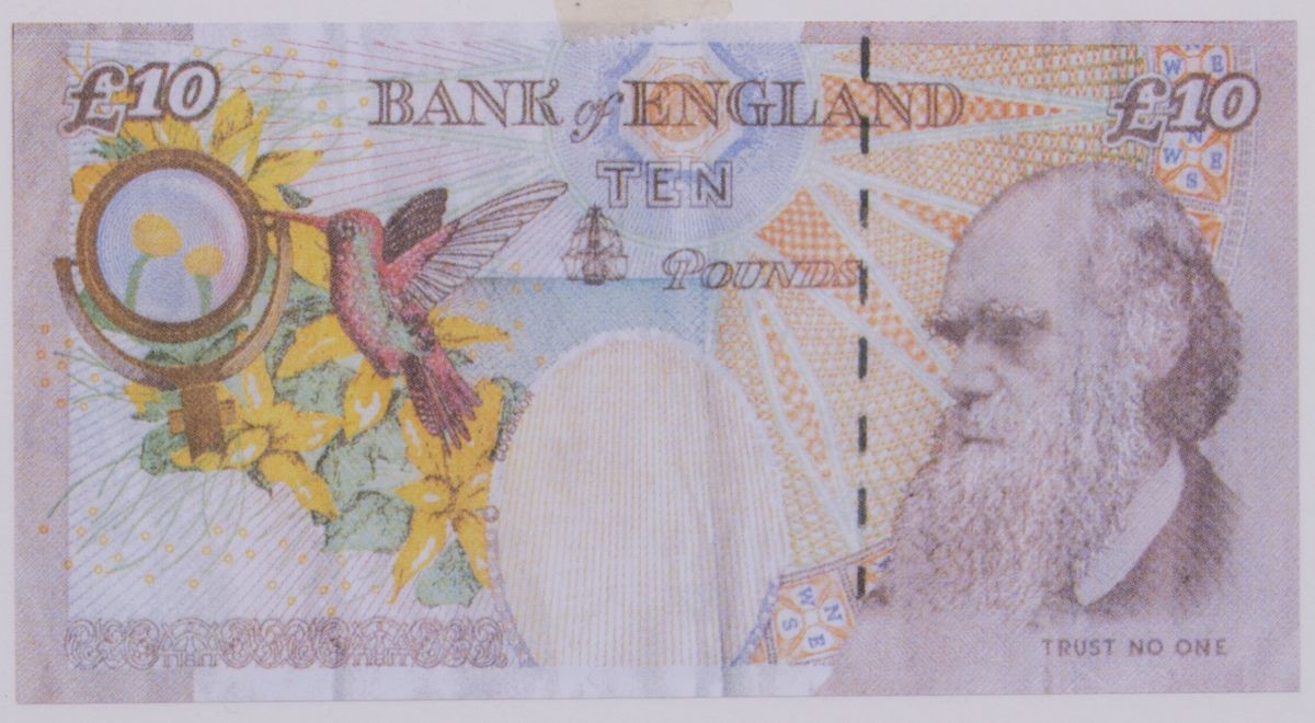 DI-faced Tenners (banksy Of England)