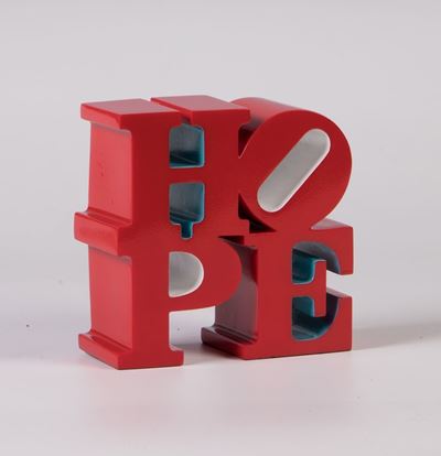 Hope Blue Red White