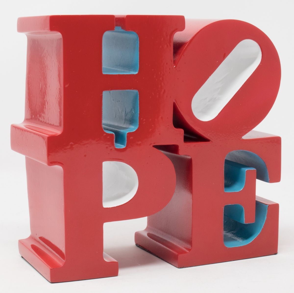 Hope Blue Red White