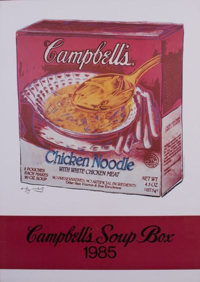 Campbell's Soup Box 1985