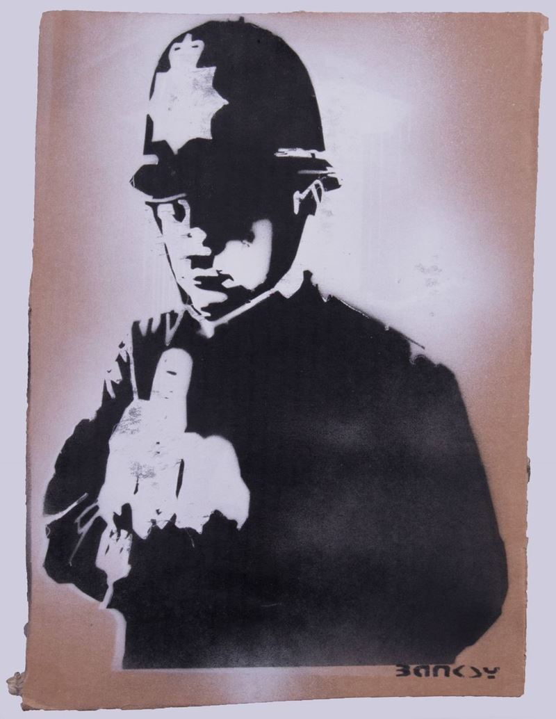 Banksy - Rude Copper