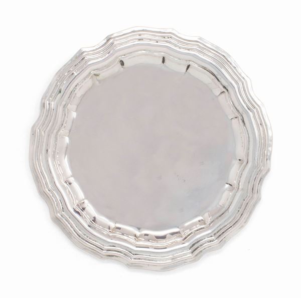 Quattro antichi piattini in argento  - Asta L'Arte della Tavola - Casa d'aste Farsettiarte