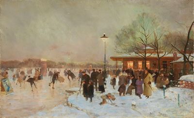 Pattinaggio al Bois De Boulogne