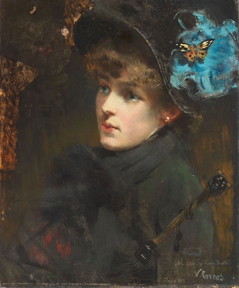 Vittorio Corcos - La Farfalla