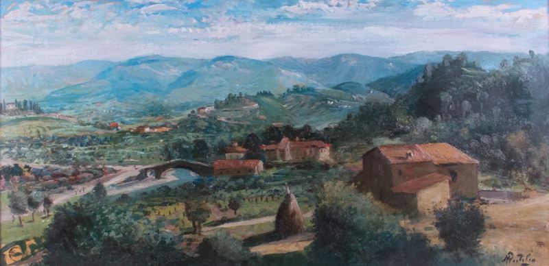 Rutilio Muti - Paesaggio a Vicchio