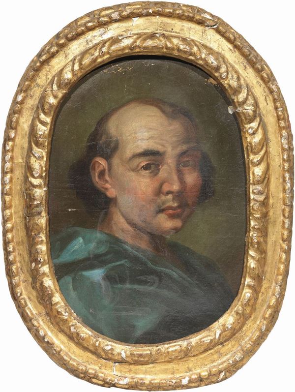 Scuola napoletana inizio XVIII secolo - Ritratto di uomo